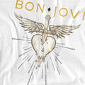 White - Side - Bon Jovi Womens-Ladies Greatest Hits T-Shirt