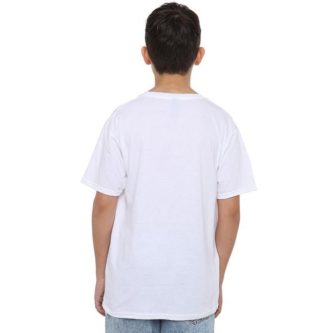 White - Side - Star Wars Boys Young Padawan Lightsaber T-Shirt
