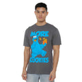 Charcoal - Lifestyle - Sesame Street Unisex Adult More Cookies T-Shirt