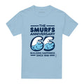 Light Blue - Front - The Smurfs Unisex Adult Anniversary T-Shirt