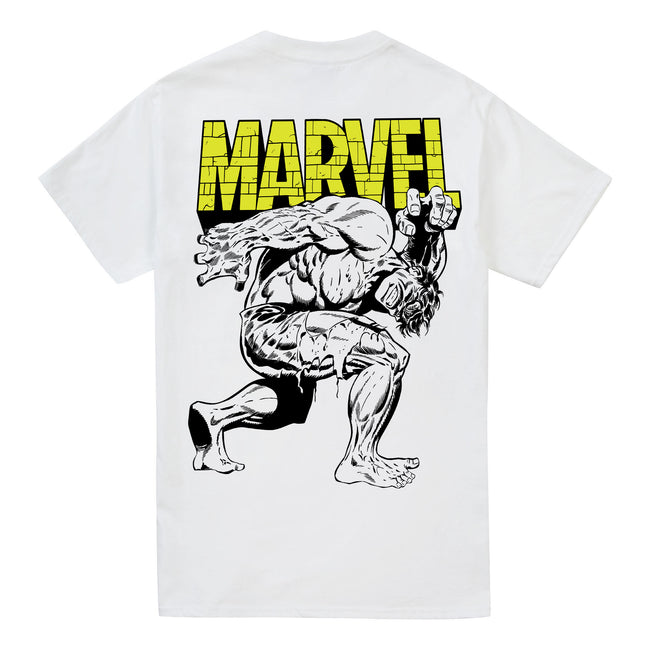 White - Back - Hulk Mens Crusher T-Shirt