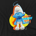 Black - Pack Shot - The Smurfs Unisex Adult Don´t Smurf with Me Grouchy Smurf T-Shirt