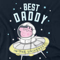 Navy - Side - Peppa Pig Unisex Adult Best Daddy Long-Sleeved T-Shirt