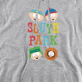 Athletic Heather - Side - South Park Unisex Adult Best Buds Hoodie