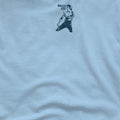 Light Blue - Side - Bruce Lee Unisex Adult Fighter T-Shirt
