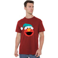 Cardinal - Lifestyle - Sesame Street Unisex Adult Elmo Christmas T-Shirt