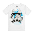 White - Front - Star Wars Childrens-Kids Stormtrooper Cuts T-Shirt