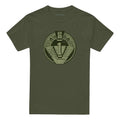 Military Green - Front - Stargate SG-1 Unisex Adult Distressed T-Shirt
