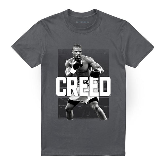 Charcoal - Front - Creed Unisex Adult Final Round T-Shirt