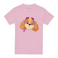 Pink - Front - Paw Patrol Unisex Adult Skye Grin T-Shirt