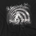 Black - Side - The Twilight Zone Unisex Adult I Survived T-Shirt