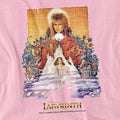 Pink - Back - Labyrinth Unisex Adult Movie Poster T-Shirt