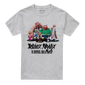 Heather Grey - Lifestyle - Asterix Unisex Adult Gauls Together Heather T-Shirt