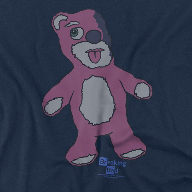 Navy - Side - Breaking Bad Unisex Adult Teddy Bear T-Shirt