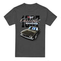 Charcoal - Back - Chevrolet Unisex Adult Classic Camaro Heather T-Shirt