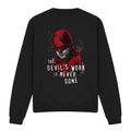 Black - Lifestyle - Daredevil Unisex Adult Born Again The Devil´s Work Is Never Done Sweatshirt
