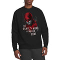 Black - Front - Daredevil Unisex Adult Born Again The Devil´s Work Is Never Done Sweatshirt