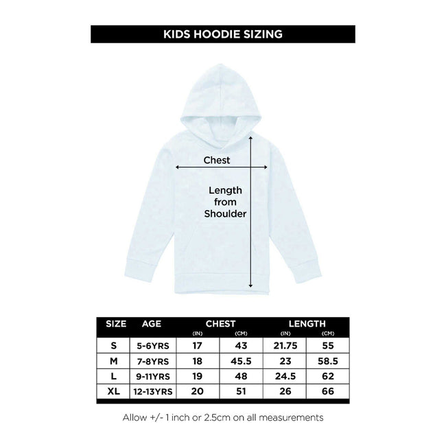 Navy - Close up - AC-DC Childrens-Kids Leopard Print Pull Over Hoodie