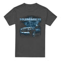 Charcoal - Front - Hummer Unisex Adult Stormy Ride T-Shirt
