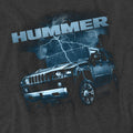 Charcoal - Side - Hummer Unisex Adult Stormy Ride T-Shirt