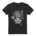 Black - Front - The Twilight Zone Unisex Adult Monologue T-Shirt