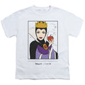White - Front - Disney Childrens-Kids 100th Anniversary Edition Evil Queen T-Shirt