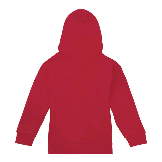 Red - Back - Paw Patrol Childrens-Kids Santa Hat Pullover Hoodie