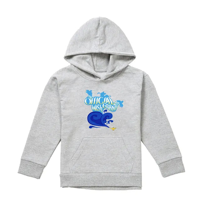 Athletic Heather - Front - Aladdin Childrens-Kids Official Wish Granter Genie Pullover Hoodie