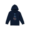 Navy - Front - Coco Childrens-Kids Ernesto Miguel Hector Colourful Guitar Hoodie