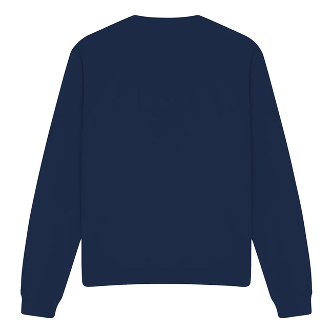 Navy - Back - Bon Jovi Unisex Adult Forever Skull Sweatshirt