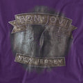 Purple - Back - Bon Jovi Unisex Adult New Jersey T-Shirt