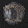 Black - Back - Bon Jovi Unisex Adult New Jersey T-Shirt