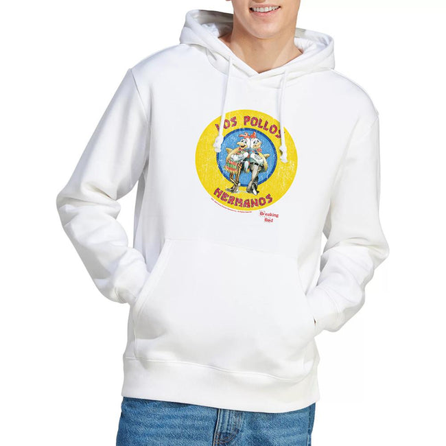 White - Lifestyle - Breaking Bad Unisex Adult Los Pollos Hermanos Hoodie