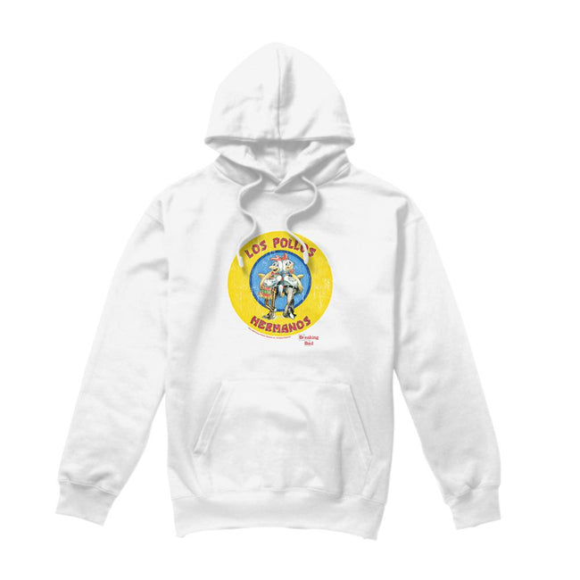 White - Front - Breaking Bad Unisex Adult Los Pollos Hermanos Hoodie