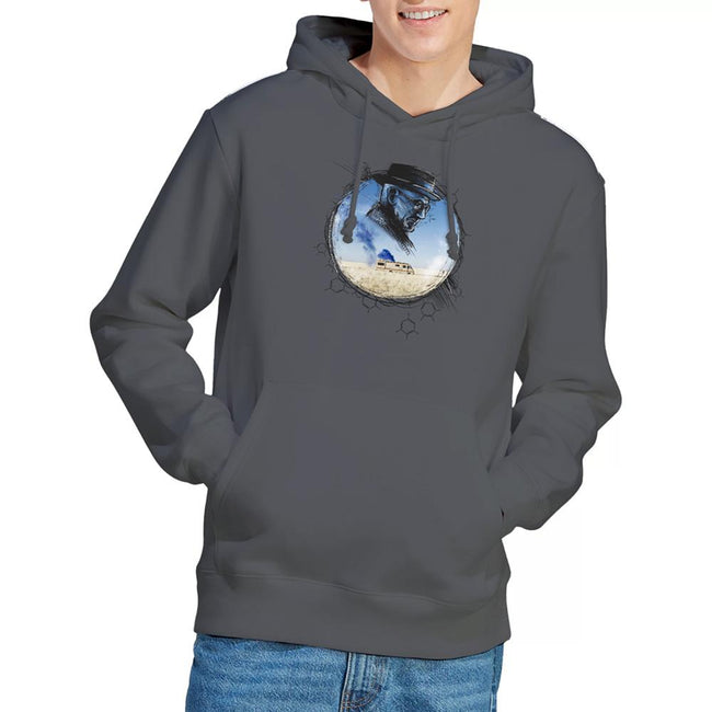 Charcoal - Lifestyle - Breaking Bad Unisex Adult Crystal Hoodie