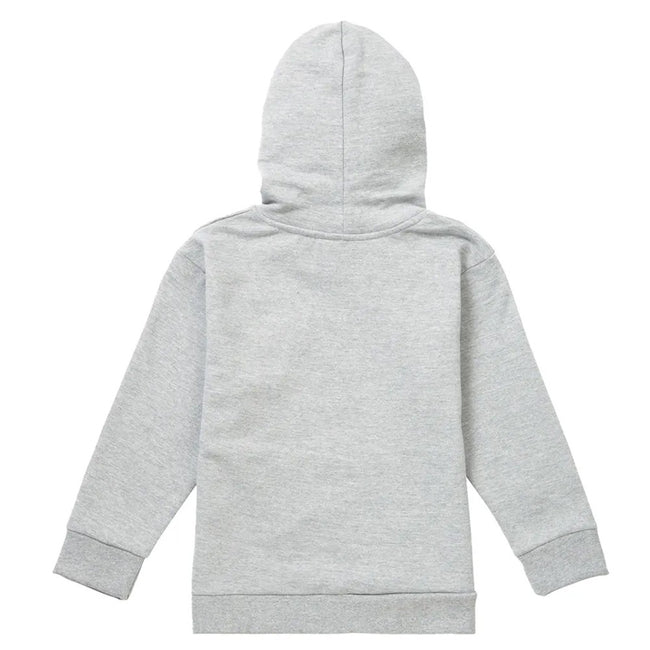 Athletic Heather - Back - Marvel Childrens-Kids Iron Man Cute 4th Birthday Hoodie