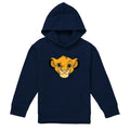 Navy - Front - The Lion King Childrens-Kids Simba Hoodie