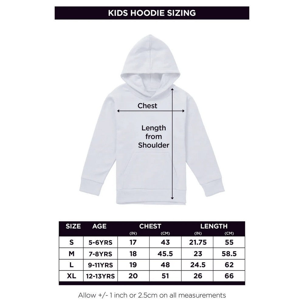 Black - Close up - Cars Childrens-Kids Characters Hoodie