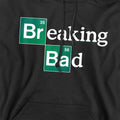 Black - Side - Breaking Bad Unisex Adult Logo Hoodie