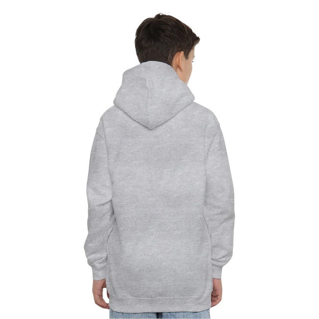 Athletic Heather - Pack Shot - Marvel Childrens-Kids Iron Man Heather 11th Birthday Hoodie