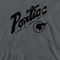 Charcoal - Side - Pontiac Unisex Adult Division Hoodie