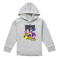 Athletic Heather - Front - Power Rangers Childrens-Kids It's Morphin Time Heather Pullover Hoodie