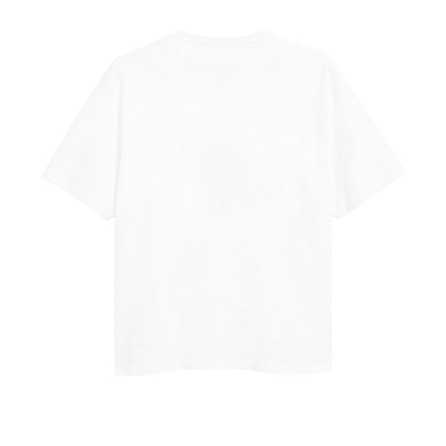 White - Back - Disney Girls Mickey Mouse Letter T-Shirt