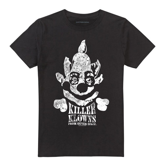 Black - Front - Killer Klowns From Outer Space Unisex Adult Kreepy T-Shirt