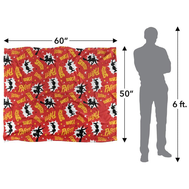 Multicoloured - Lifestyle - Asterix Big Fight Silky Obelix Supersoft Blanket