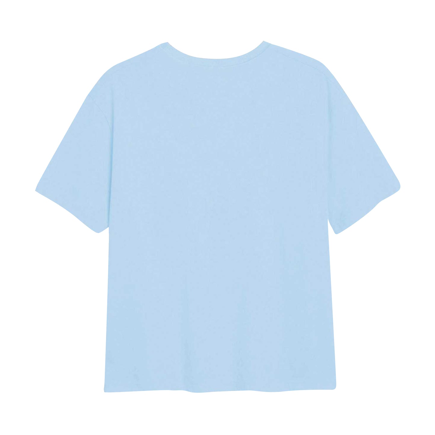 Light Blue - Back - Lilo & Stitch Girls Wavy T-Shirt