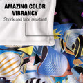 Multicoloured - Lifestyle - Royce McClure Night Dive Silky Tropical Fish Supersoft Blanket