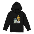 Black - Front - Star Wars Childrens-Kids Manga Droids R2-D2 & C3PO Hoodie