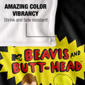 Multicoloured - Lifestyle - Beavis & Butthead Silky Sofa Supersoft Blanket