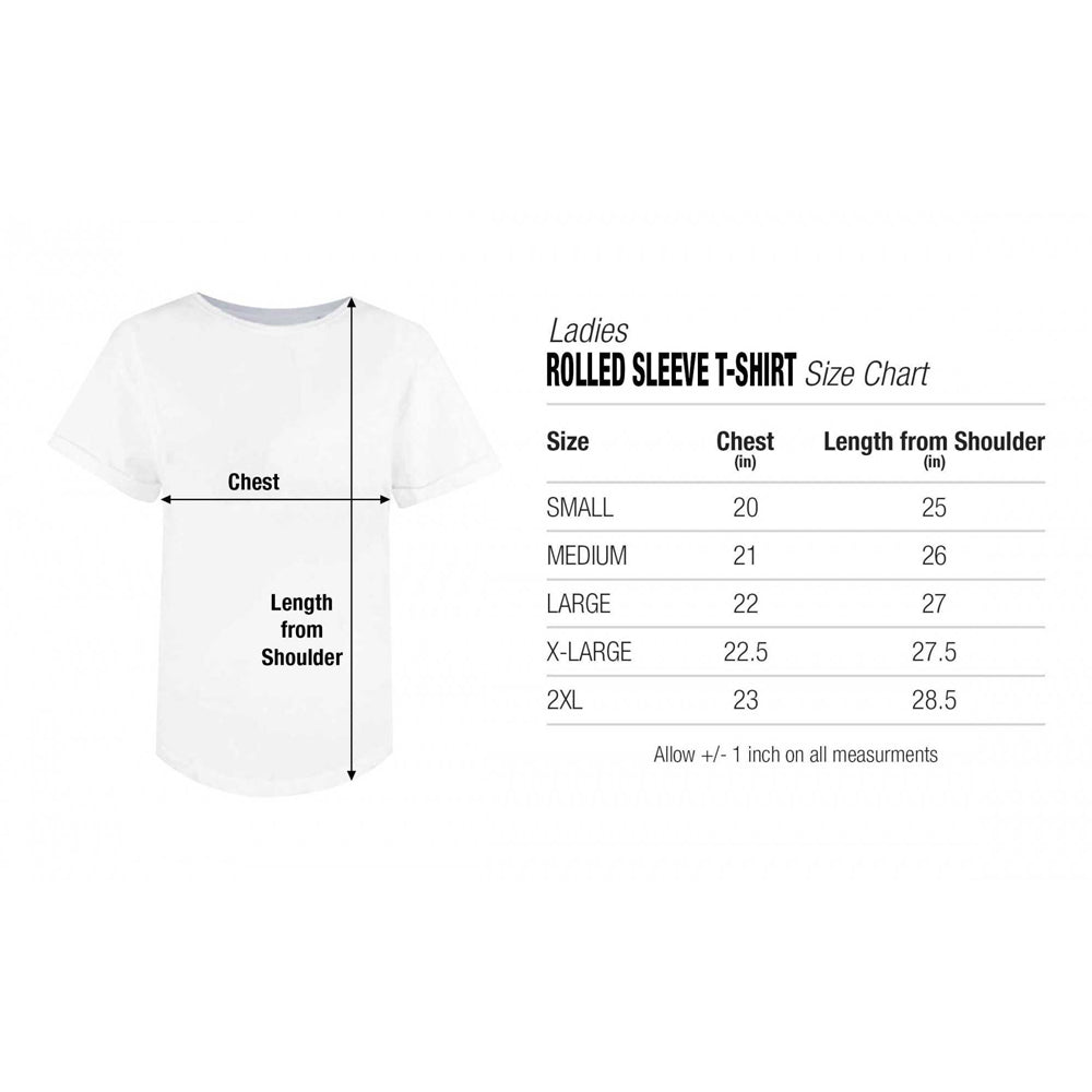 White - Close up - Captain Marvel Womens-Ladies T-Shirt